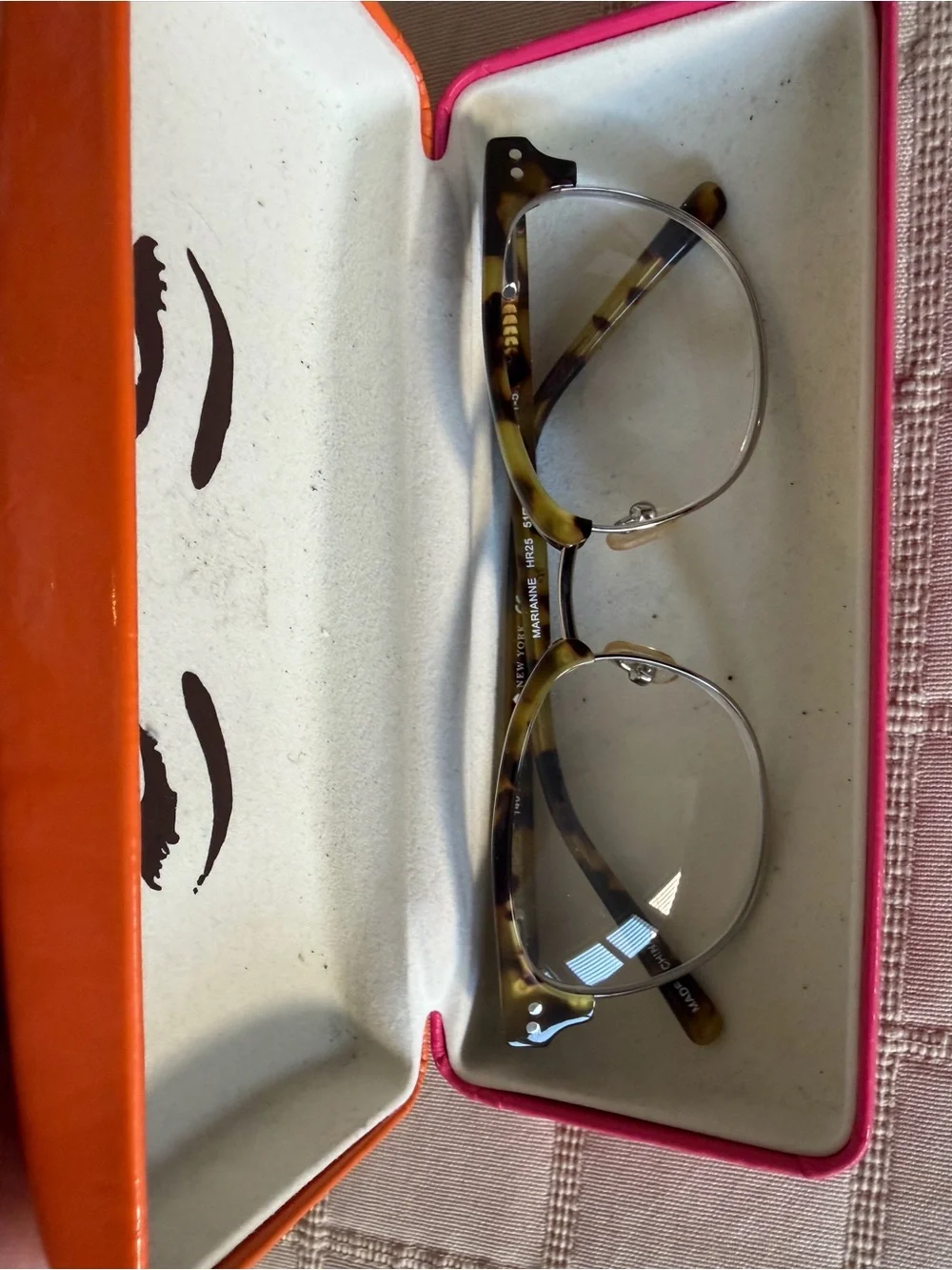 kate spade Tortoiseshell and Silver Round Sunglasses